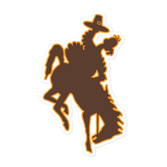 Bucking Horse & Turkey Sticker