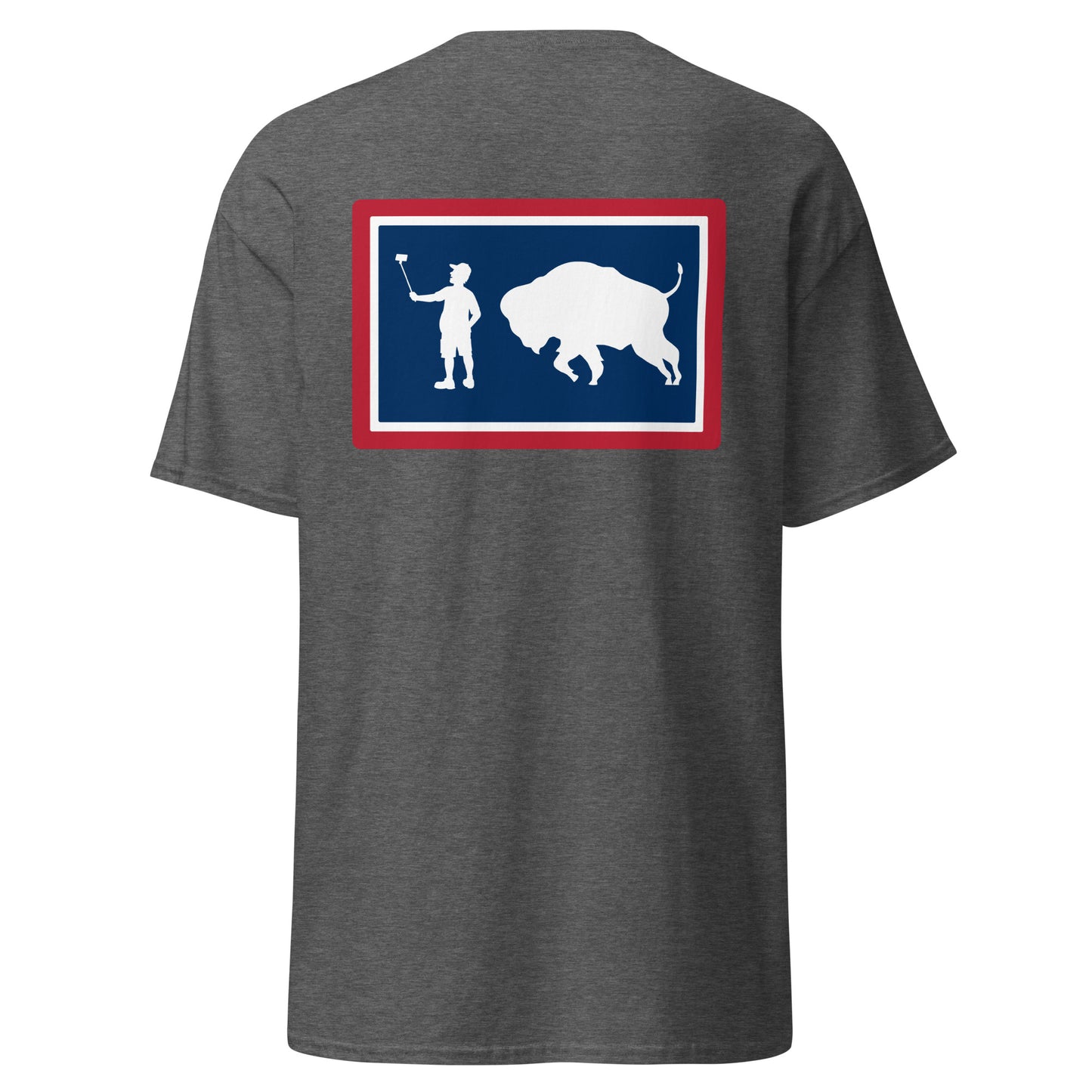 I Got Gored In Wyoming Selfie Stick T-Shirt