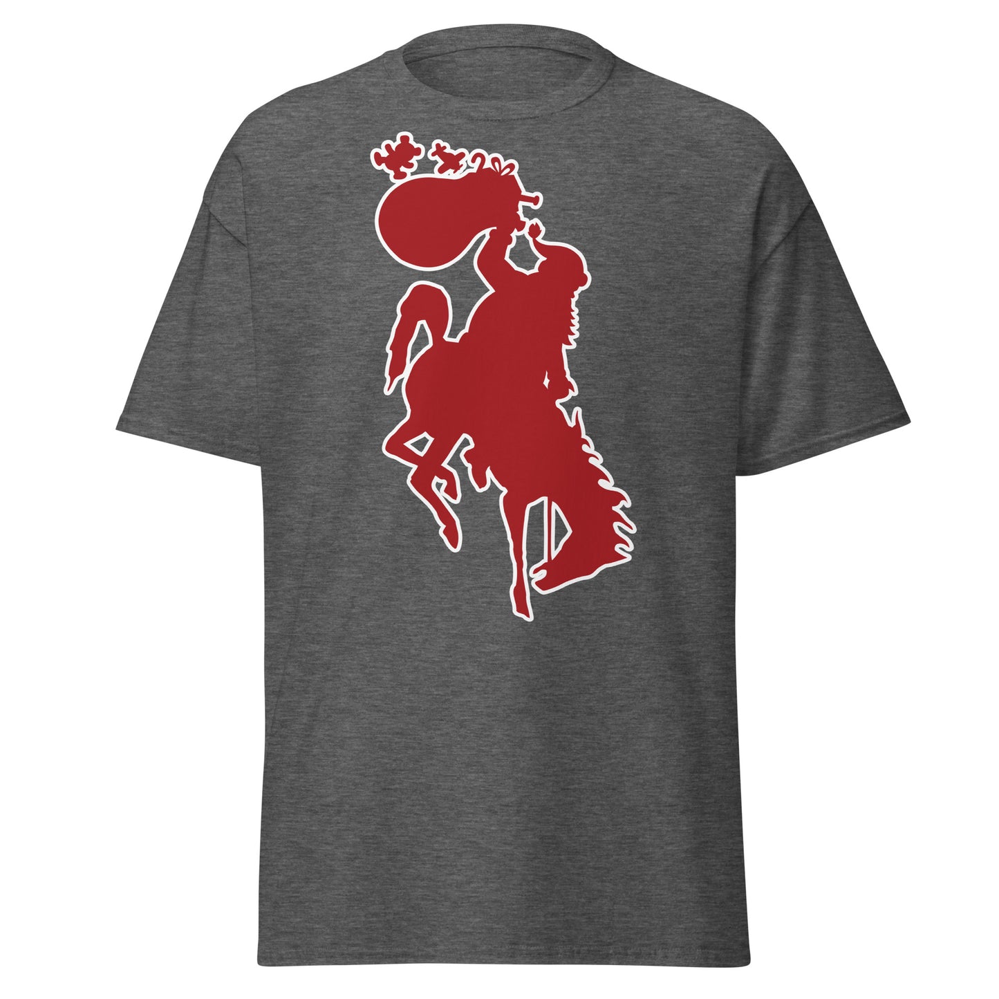 Bucking Horse & Santa Tee