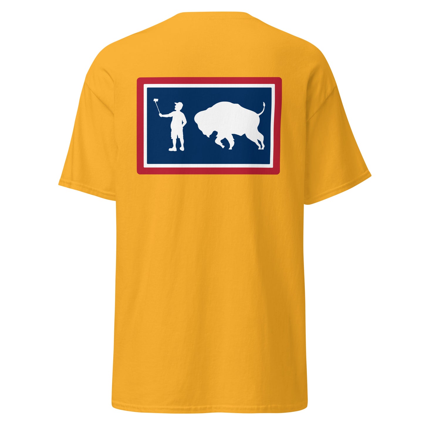 I Got Gored In Wyoming Selfie Stick T-Shirt