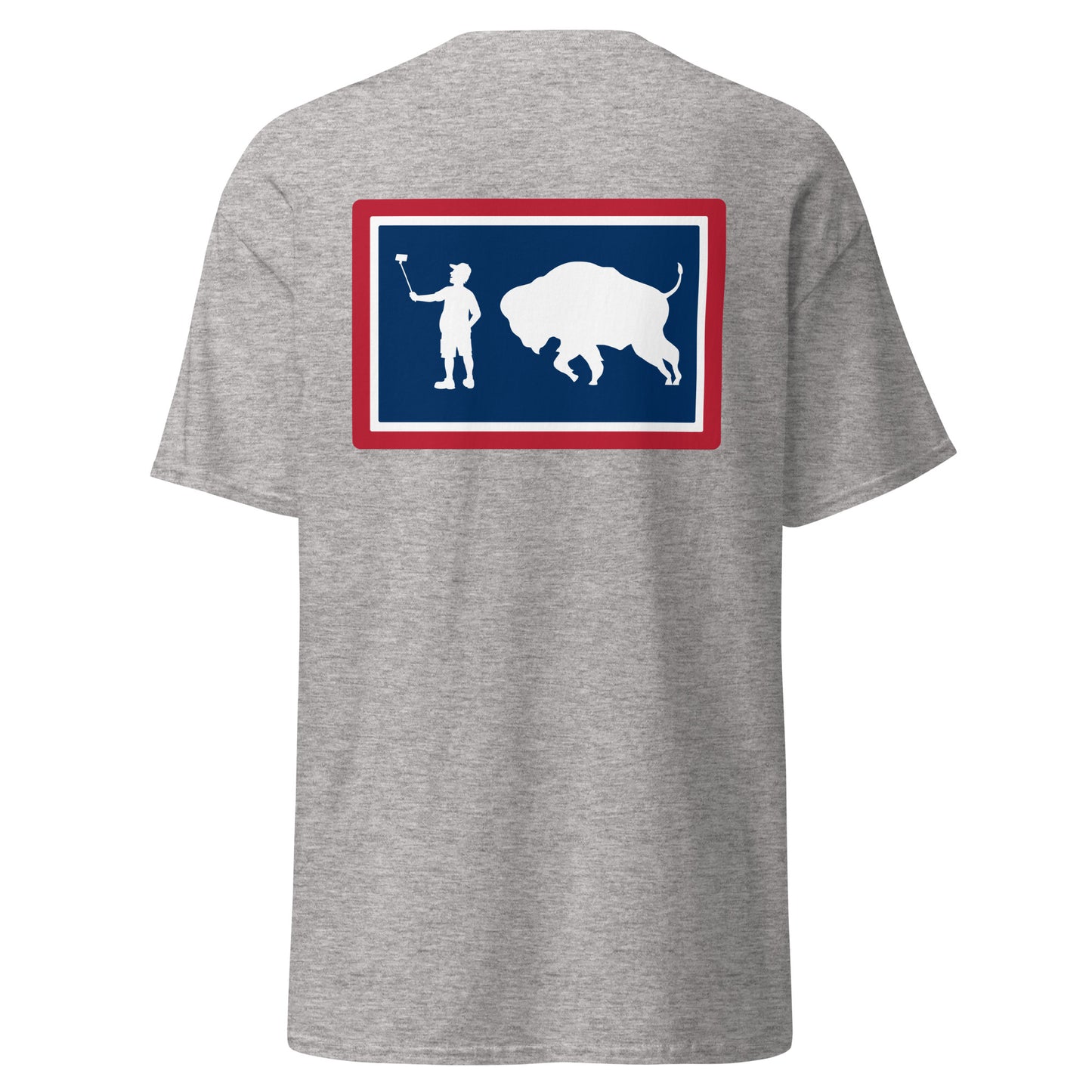 I Got Gored In Wyoming Selfie Stick T-Shirt
