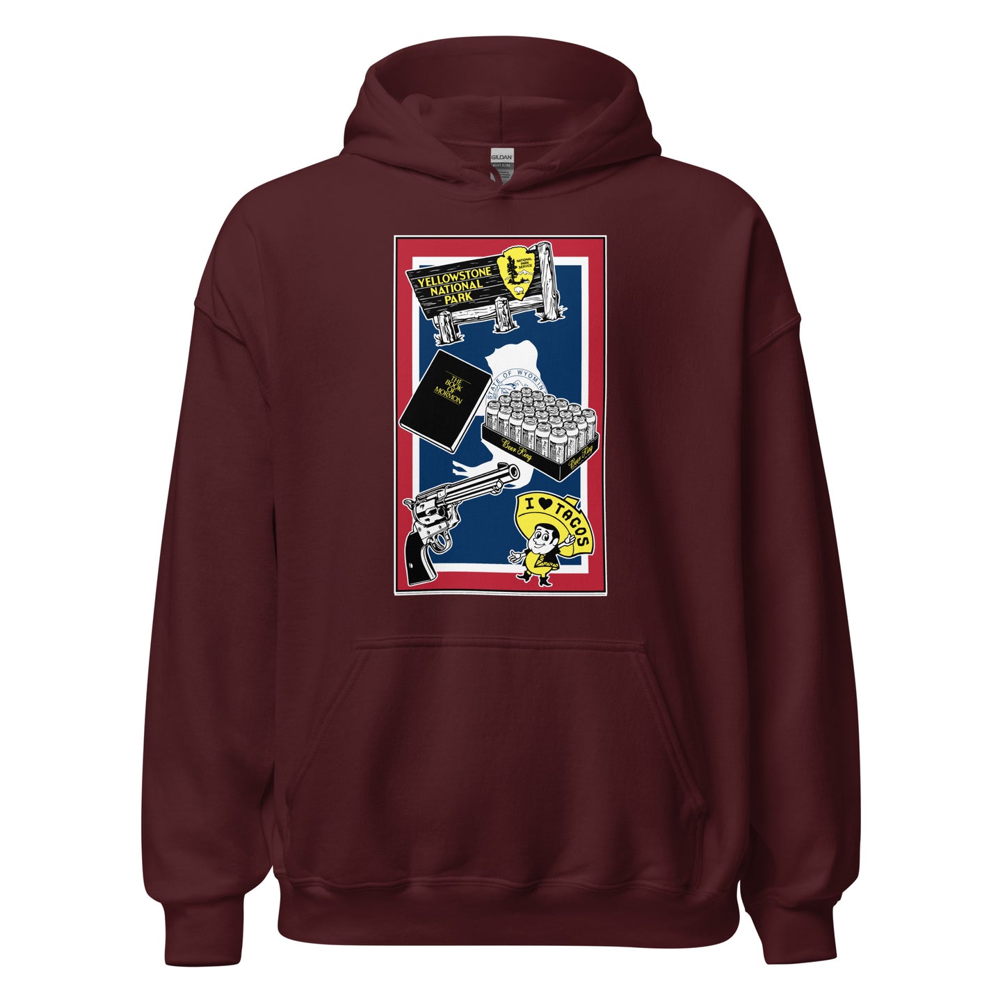 Wyoming Icons Hoodie