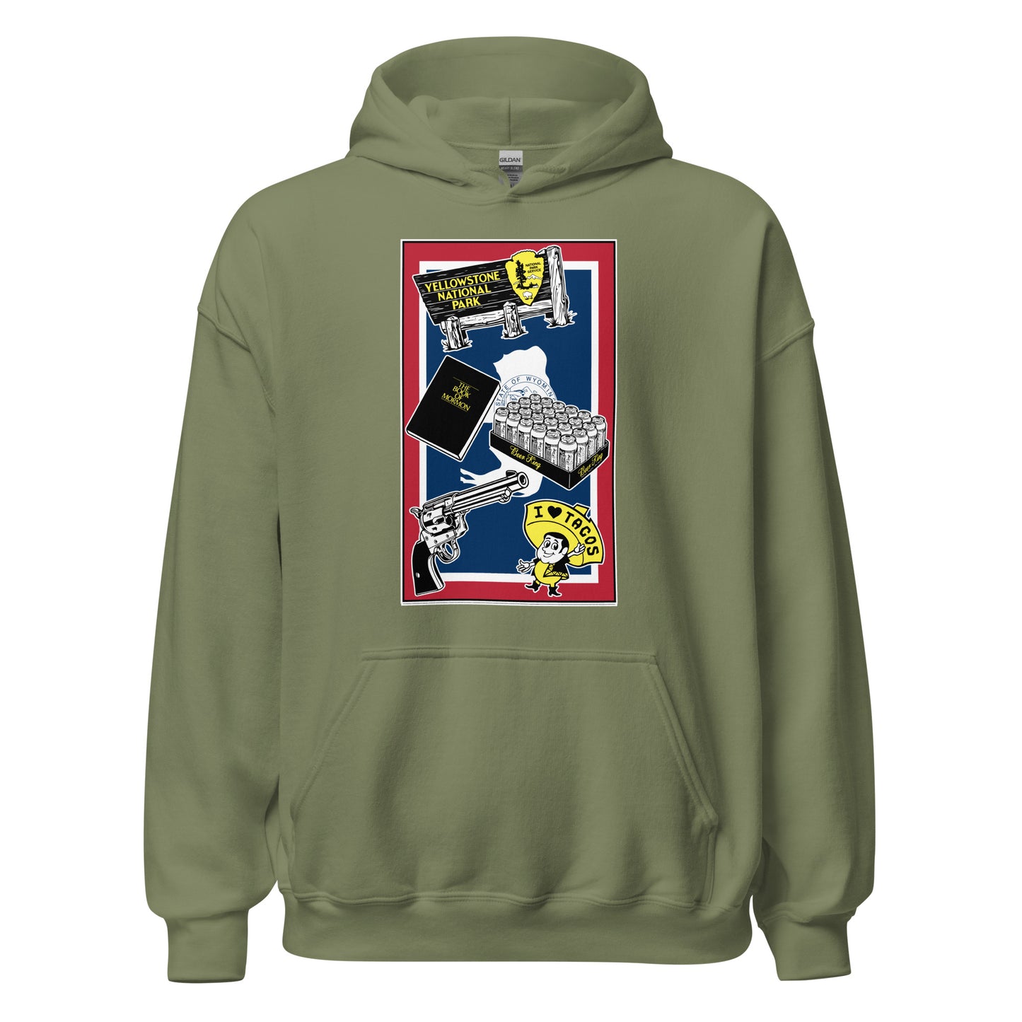 Wyoming Icons Hoodie