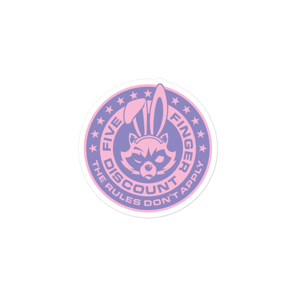 Five Finger Discount Easter Logo Sticker
