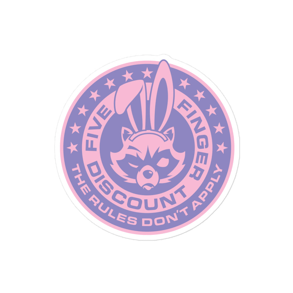 Five Finger Discount Easter Logo Sticker