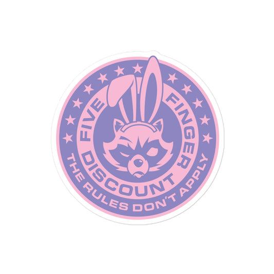 Five Finger Discount Easter Logo Sticker