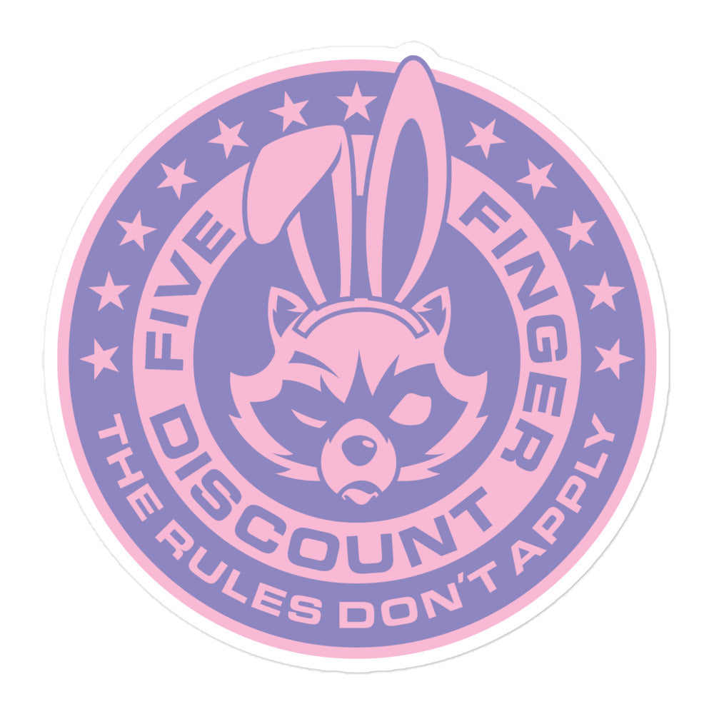 Five Finger Discount Easter Logo Sticker
