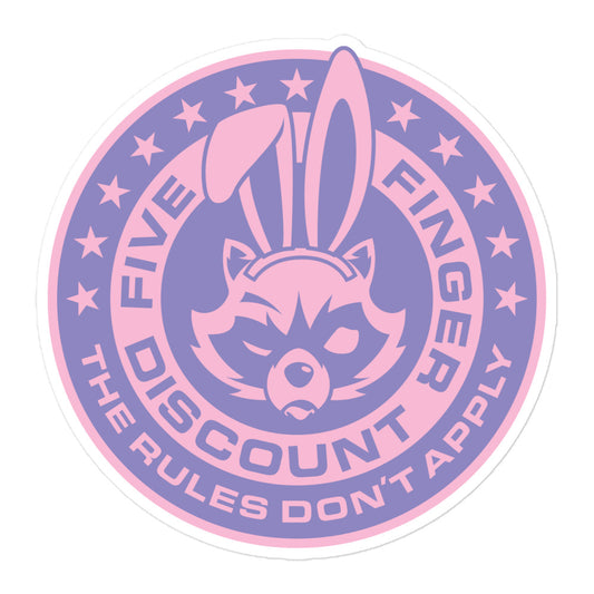 Five Finger Discount Easter Logo Sticker