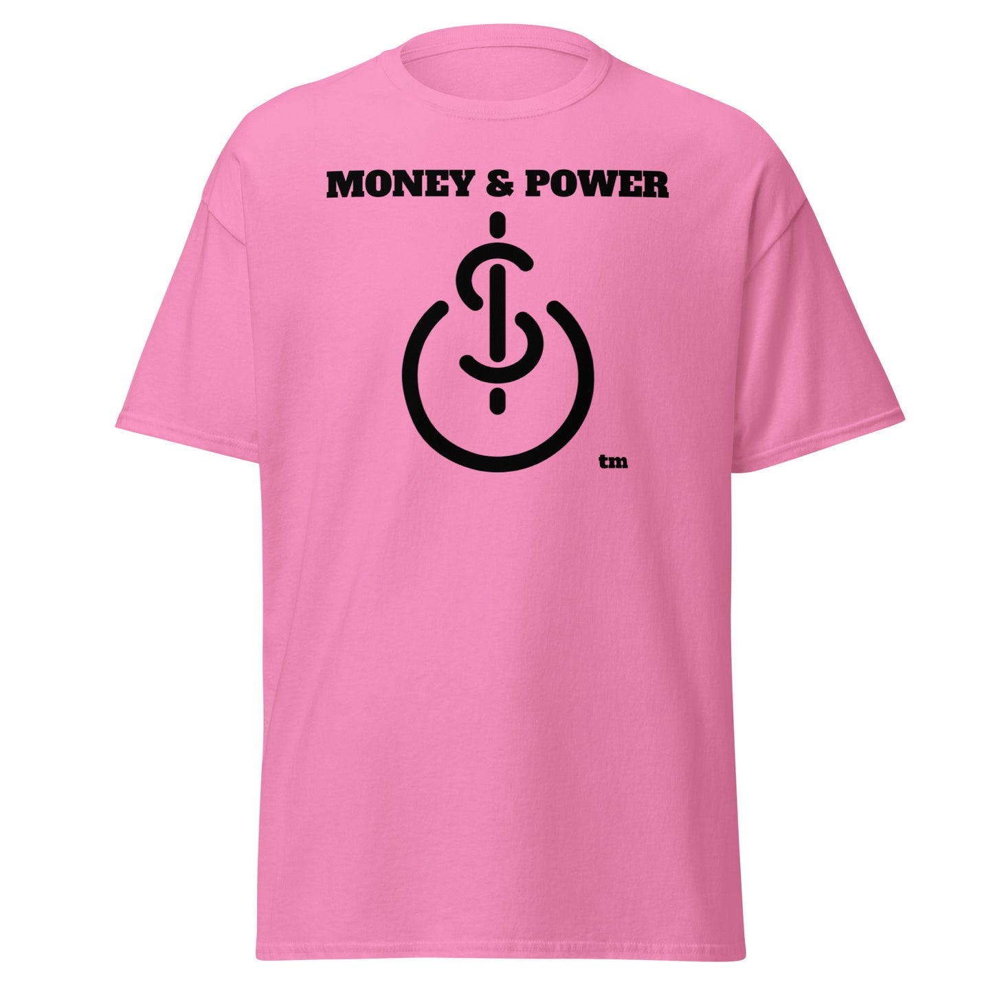 Money & Power Black Print T-Shirt