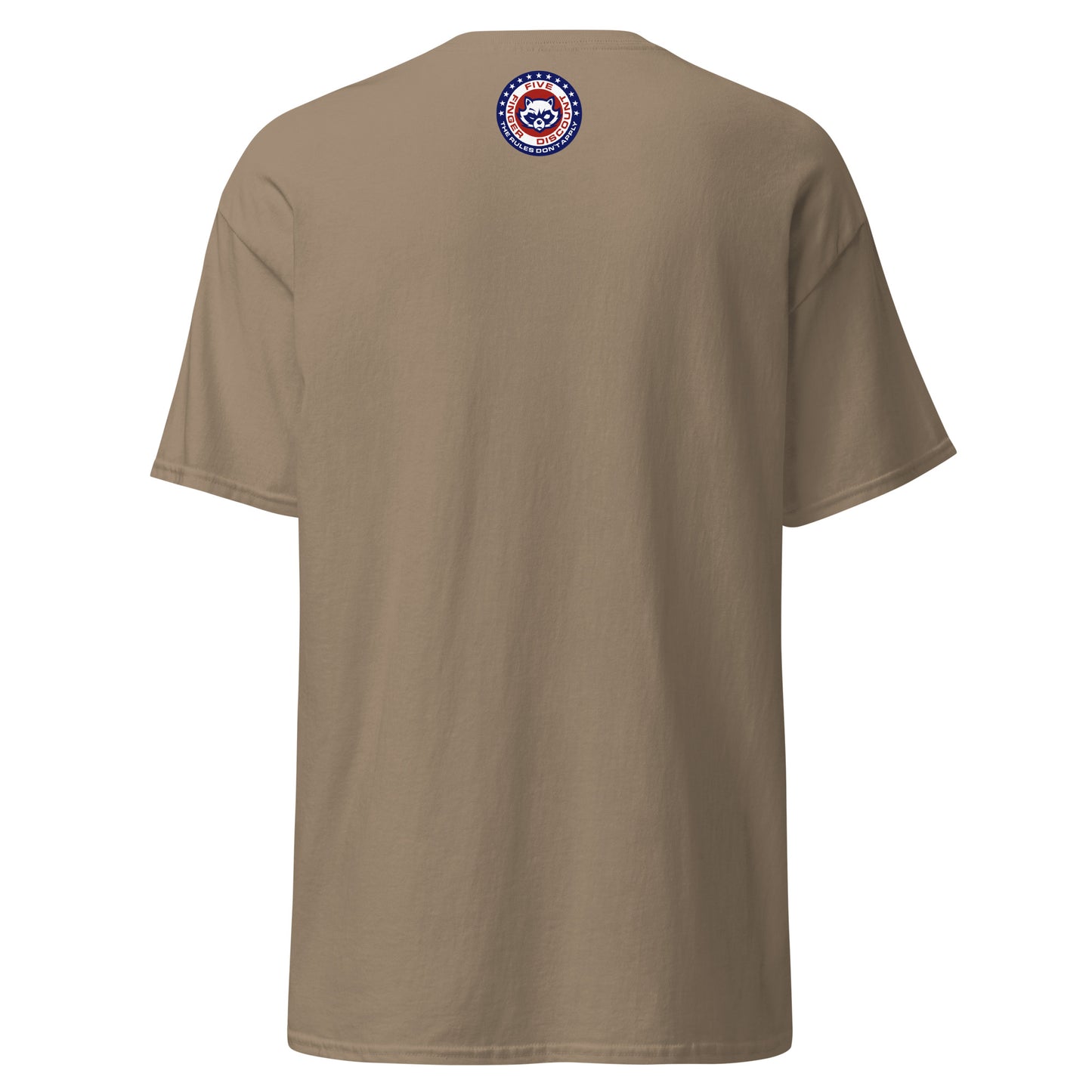 Five Finger Discount Logo Red, White & Blue Print T-Shirt