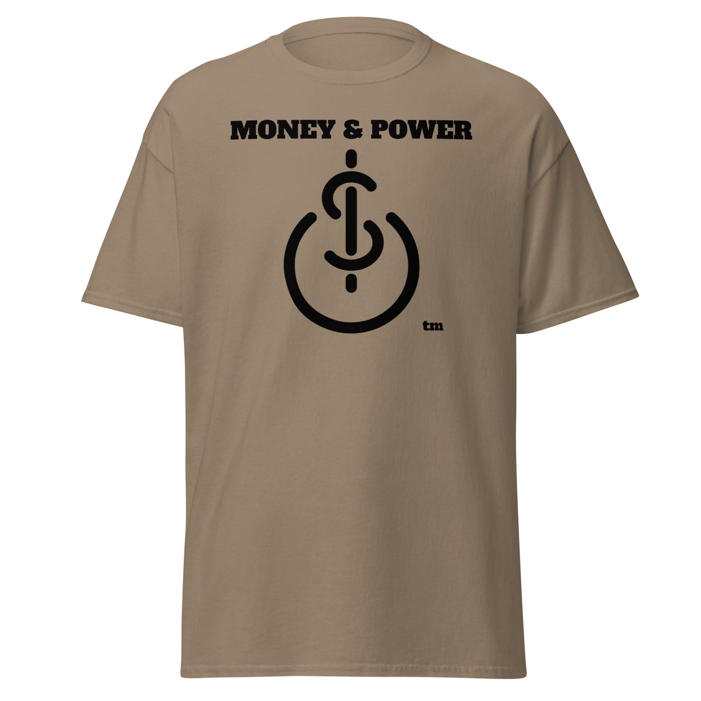 Money & Power Black Print T-Shirt