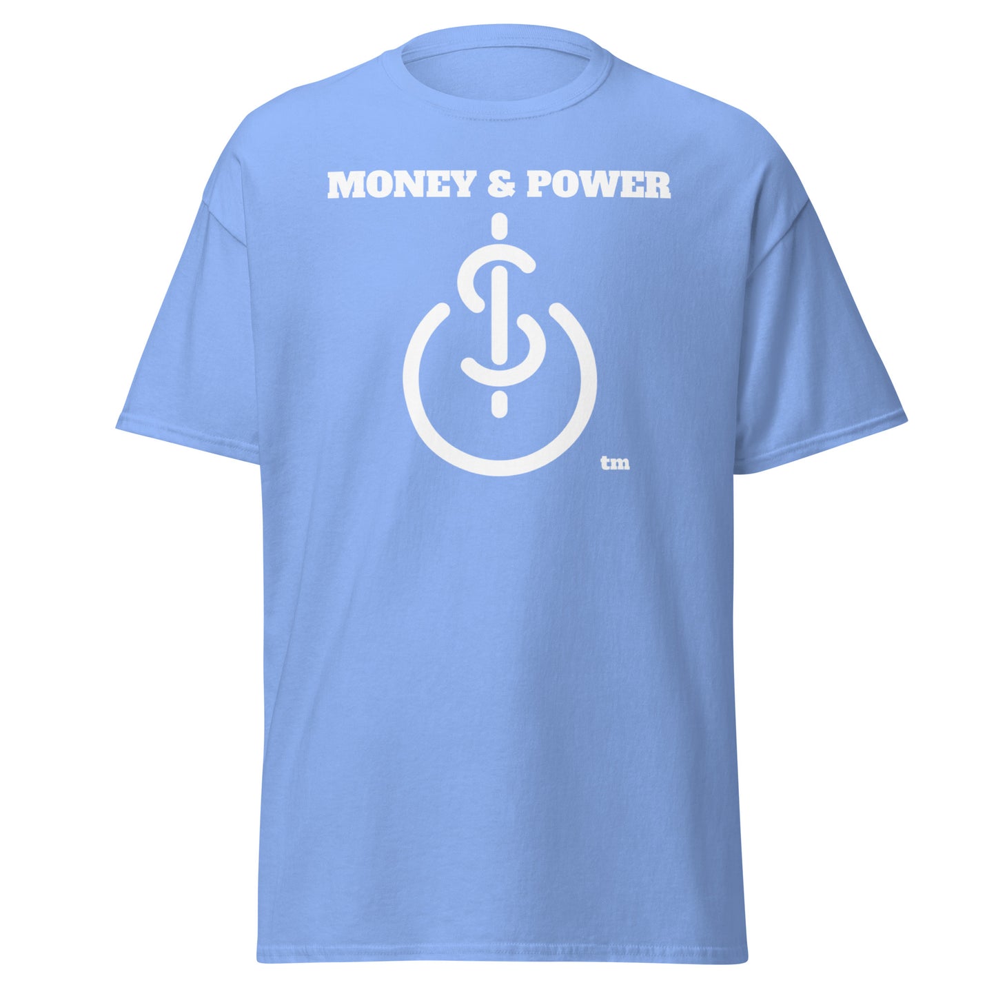 Money & Power White Print T-Shirt