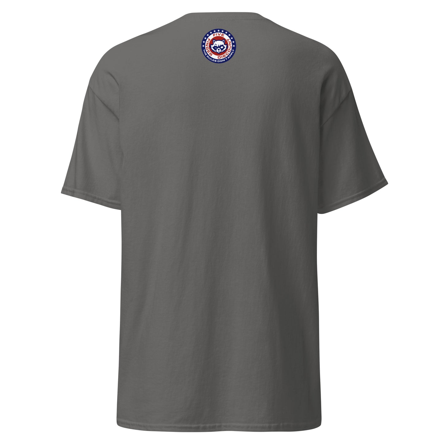 Five Finger Discount Logo Red, White & Blue Print T-Shirt