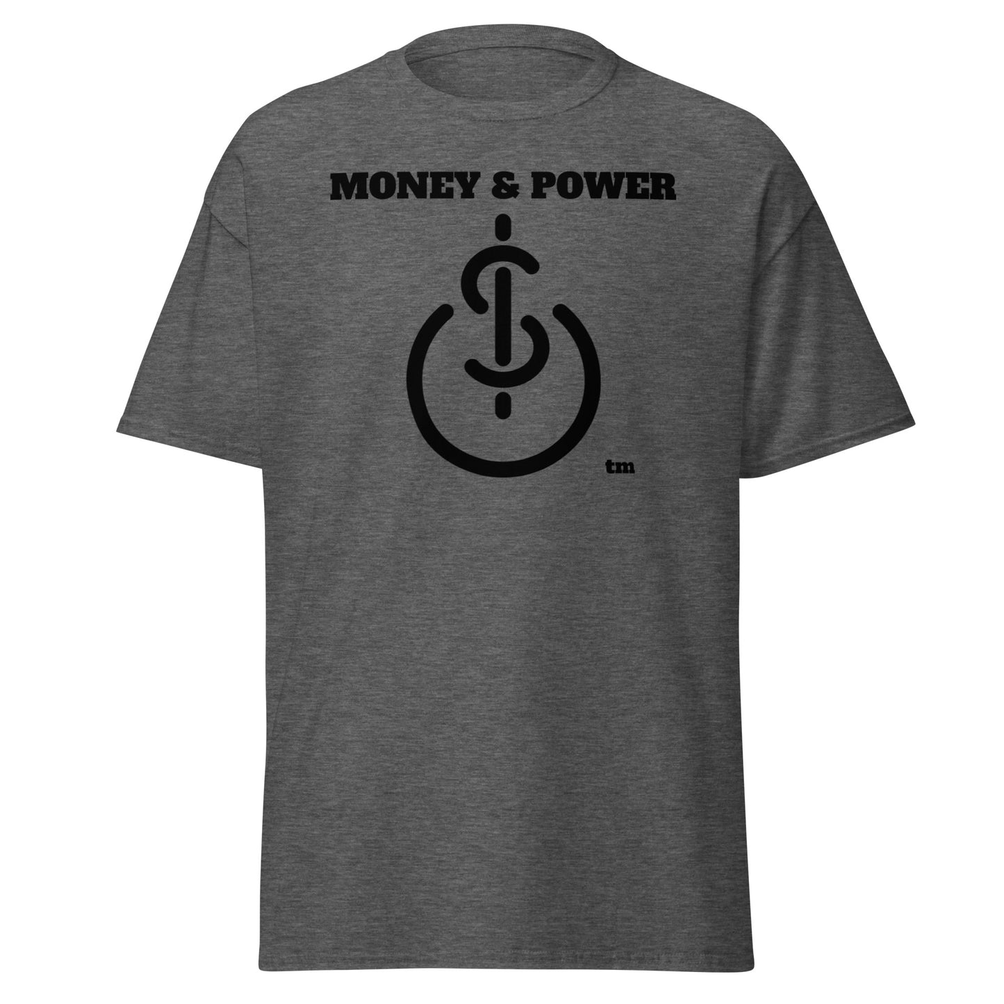 Money & Power Black Print T-Shirt