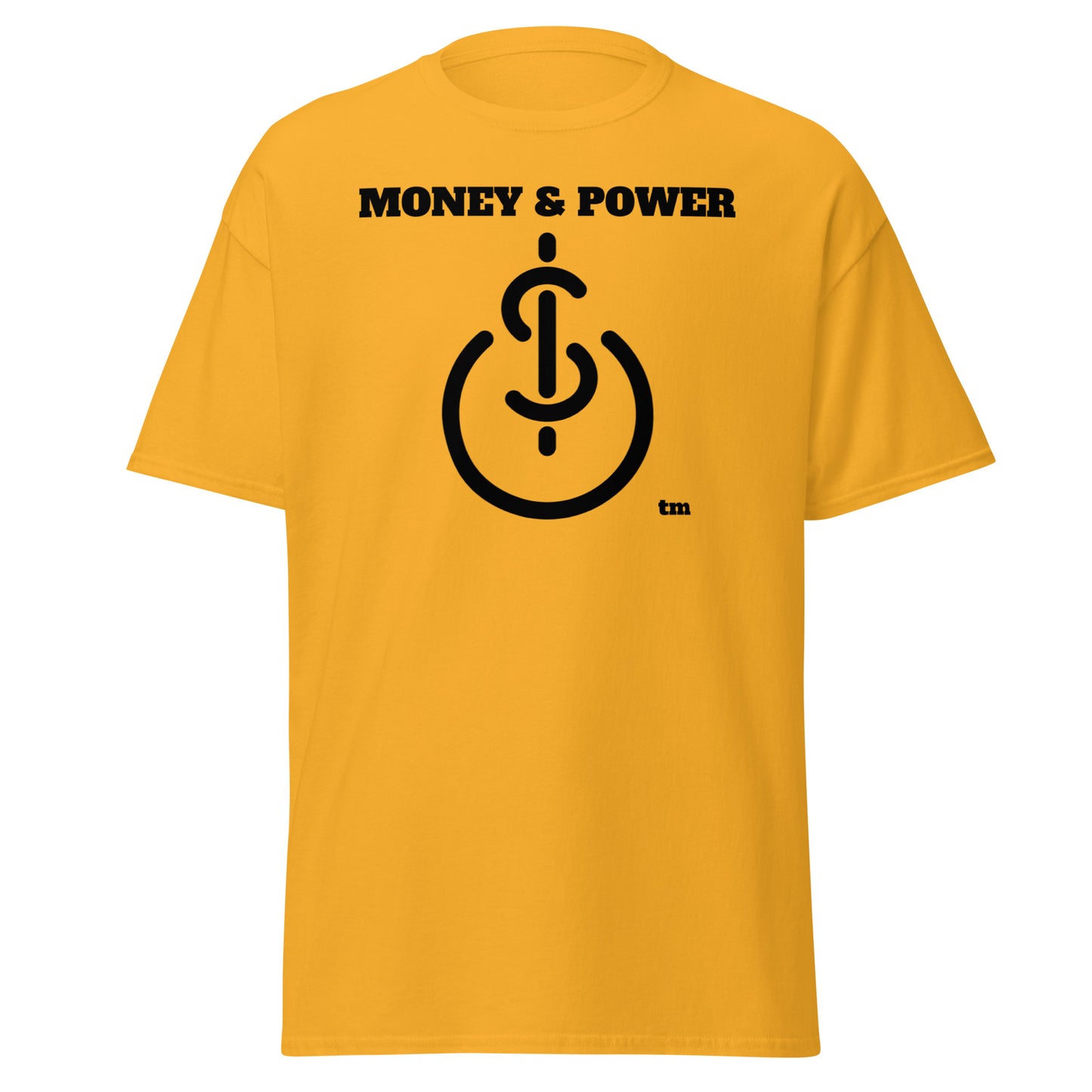 Money & Power Black Print T-Shirt