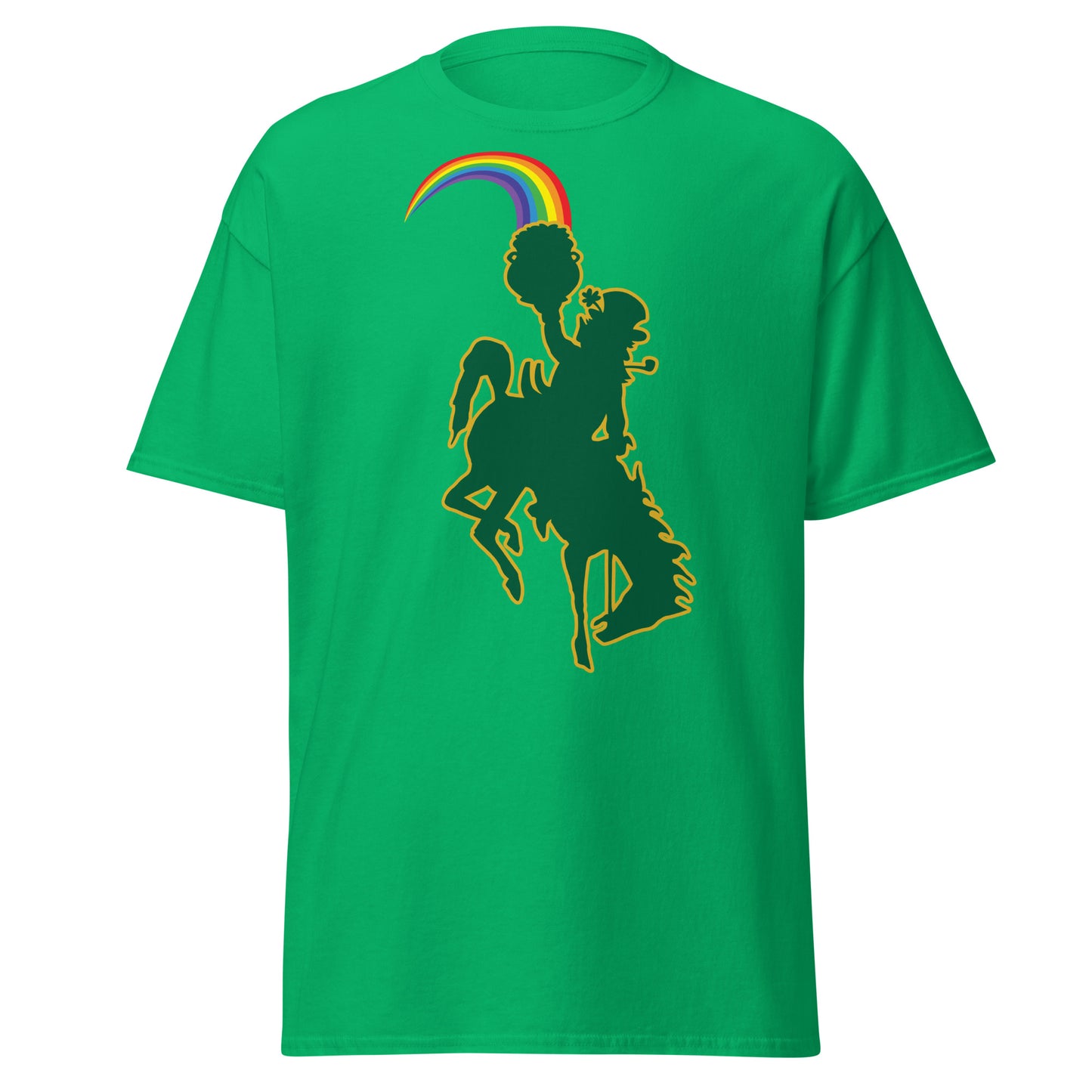 Bucking Horse & Leprechaun T-Shirt