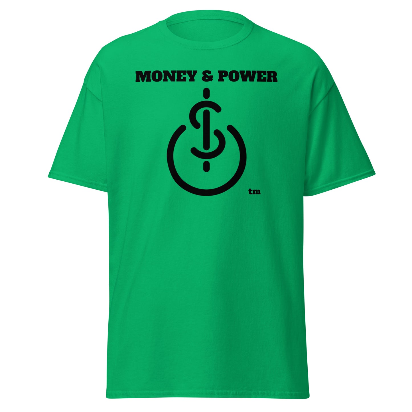 Money & Power Black Print T-Shirt
