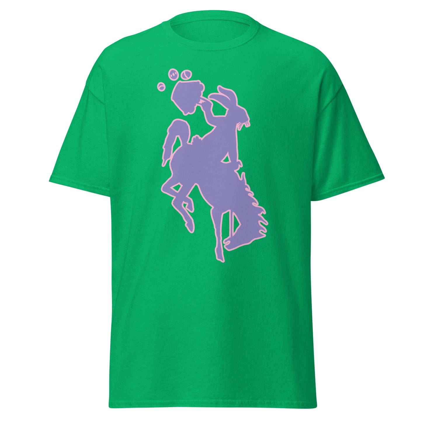 Bucking Horse & Easter Bunny T-Shirt