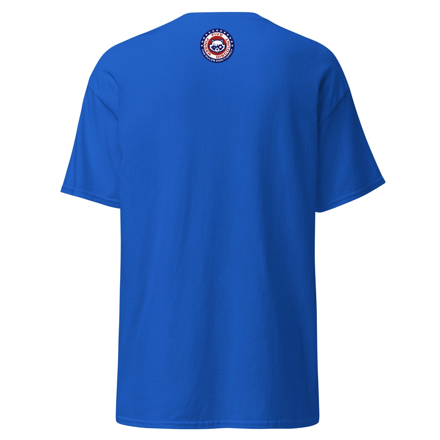 Five Finger Discount Logo Red, White & Blue Print T-Shirt