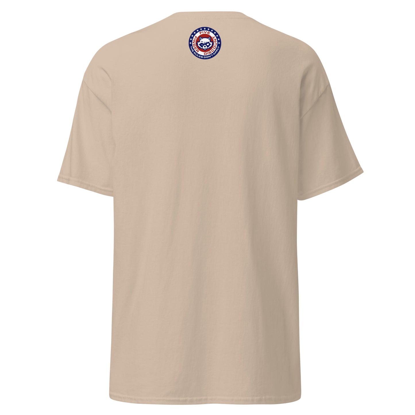 Five Finger Discount Logo Red, White & Blue Print T-Shirt