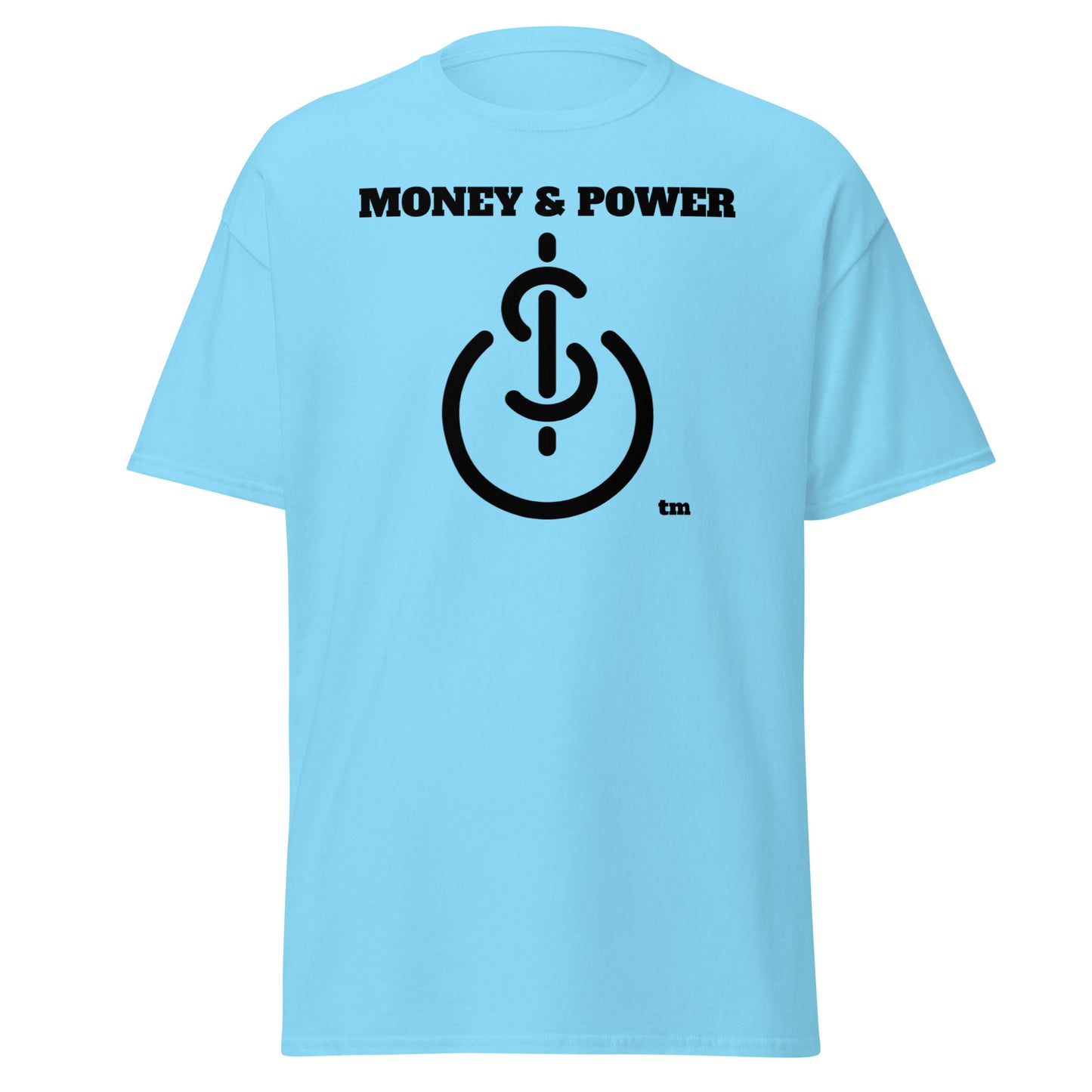 Money & Power Black Print T-Shirt