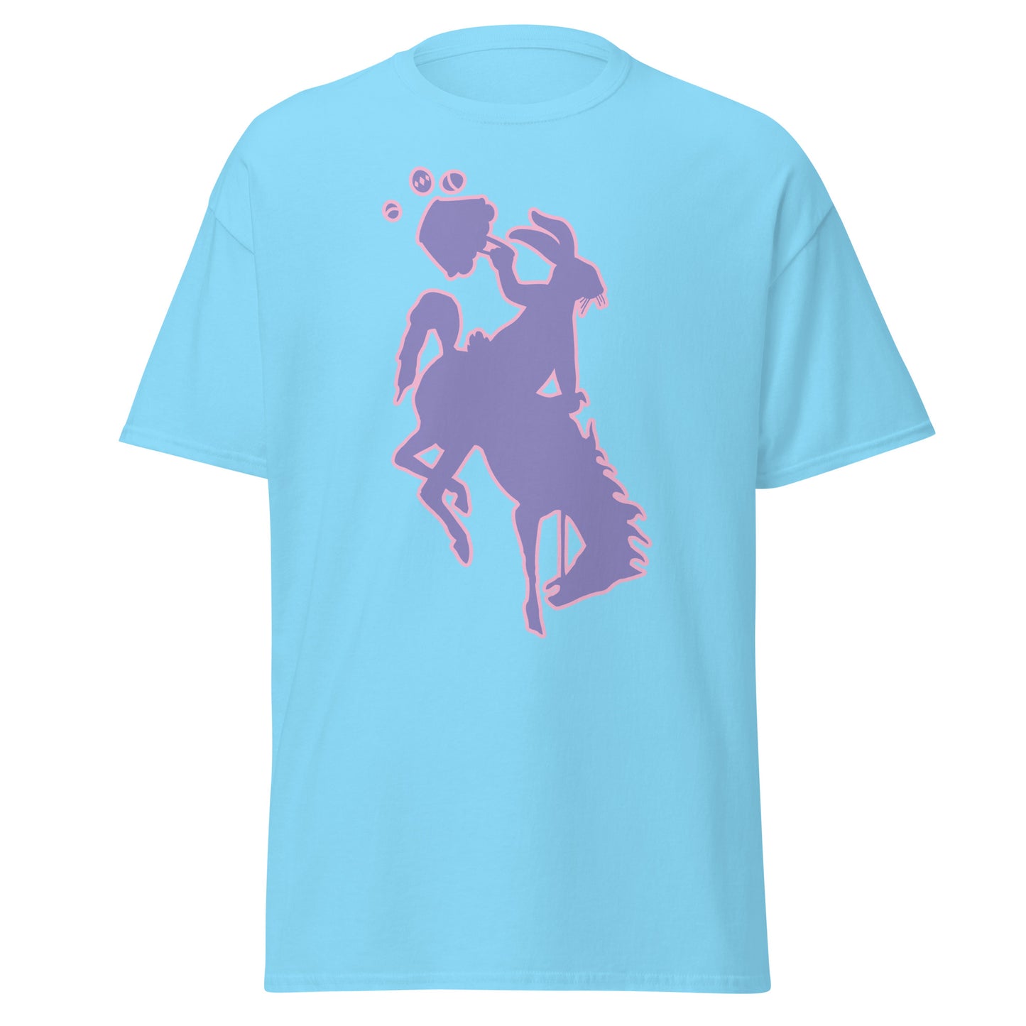 Bucking Horse & Easter Bunny T-Shirt