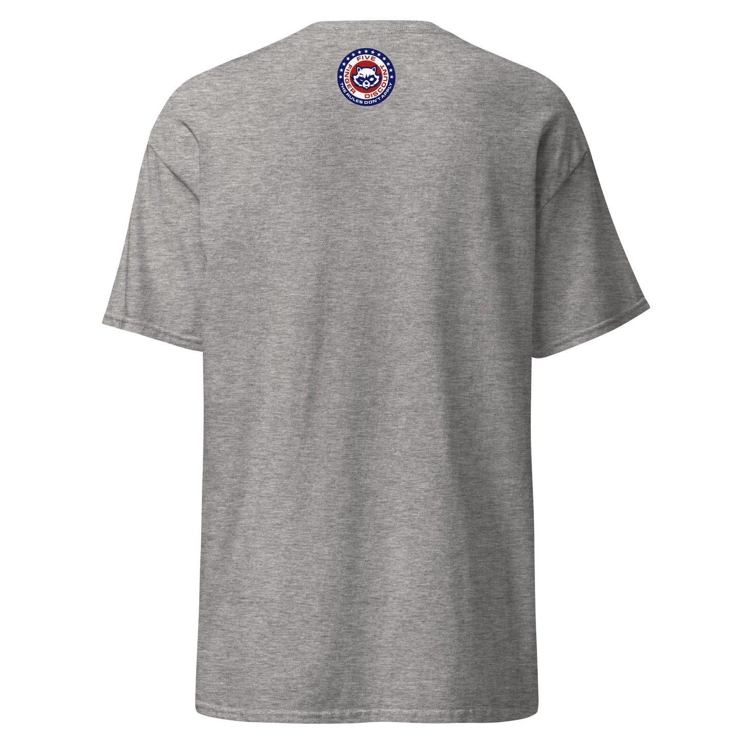 Five Finger Discount Logo Red, White & Blue Print T-Shirt
