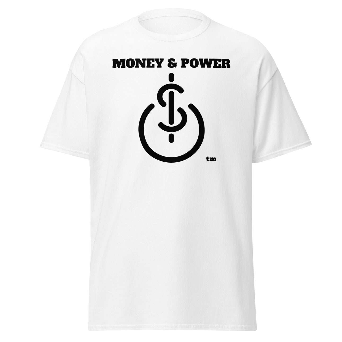 Money & Power Black Print T-Shirt