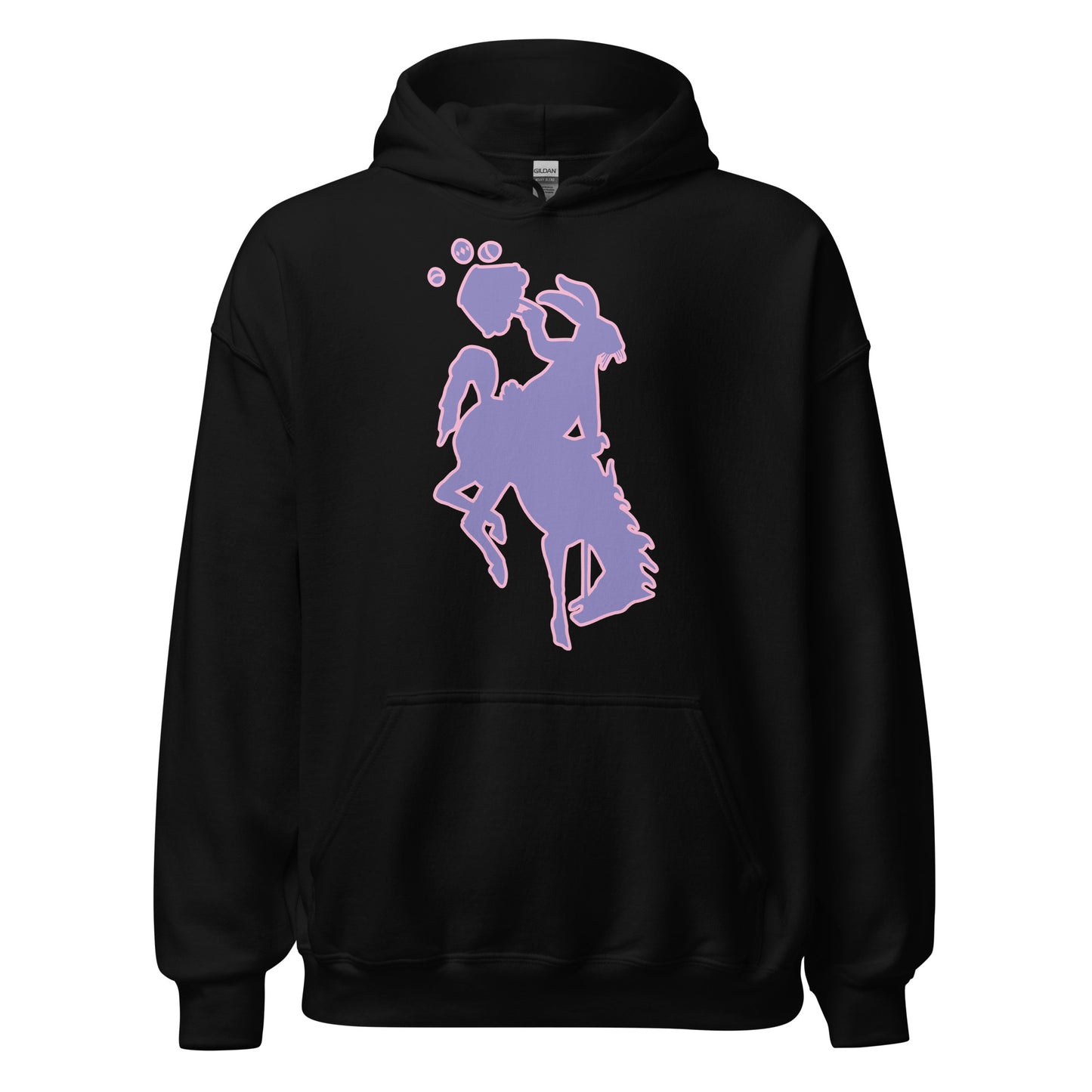 Bucking Horse & Easter Bunny Hoodie