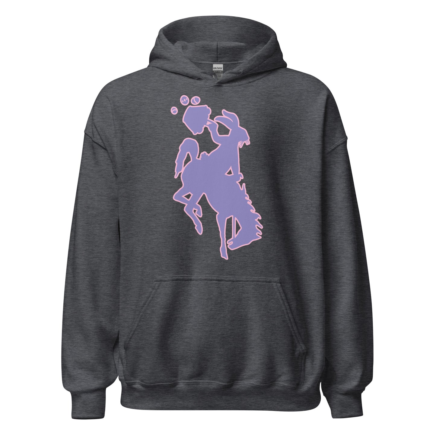 Bucking Horse & Easter Bunny Hoodie