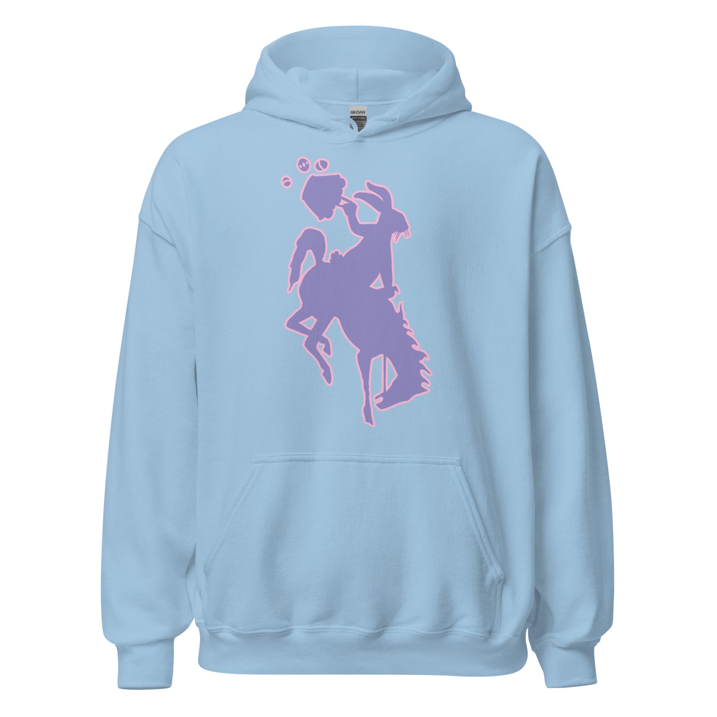 Bucking Horse & Easter Bunny Hoodie