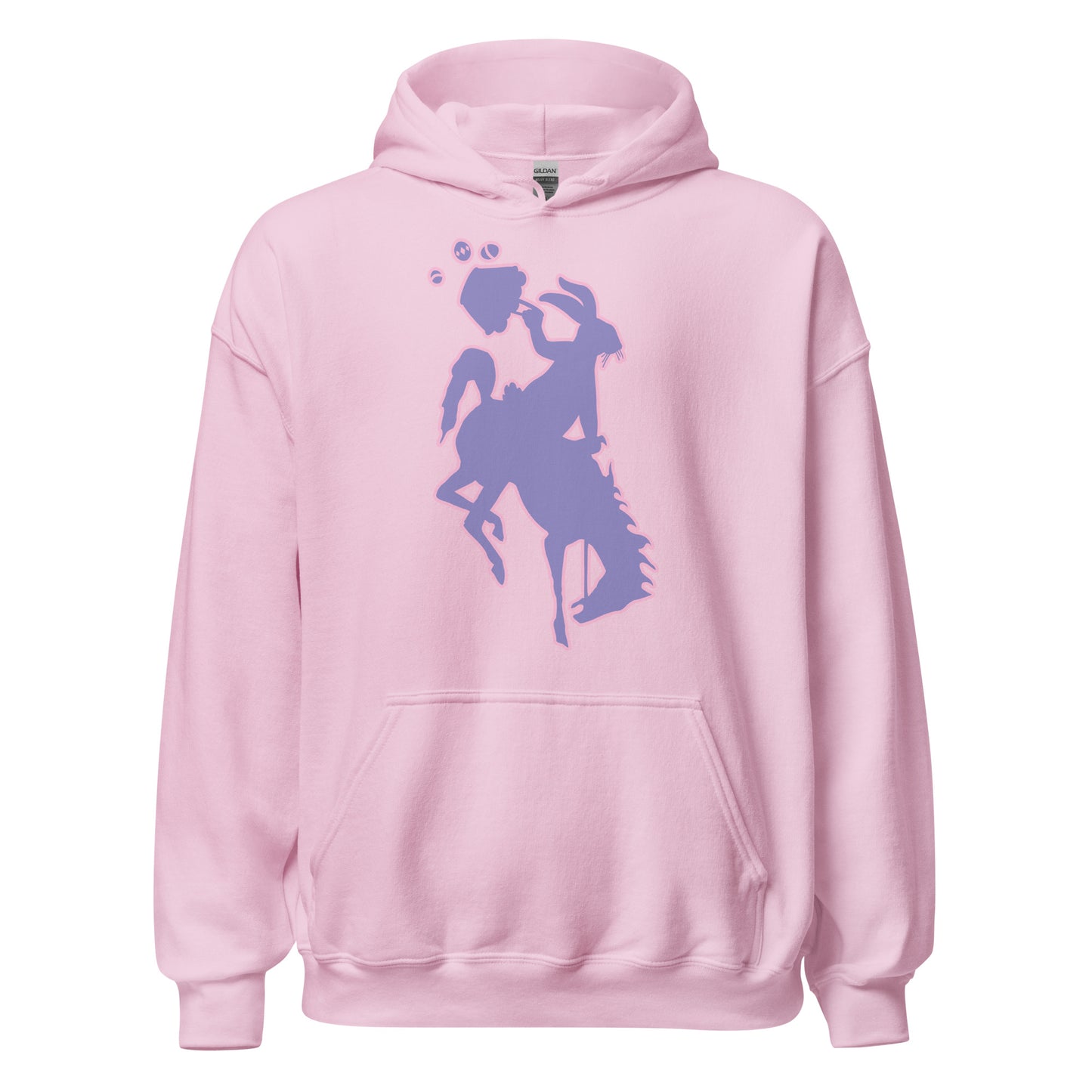 Bucking Horse & Easter Bunny Hoodie