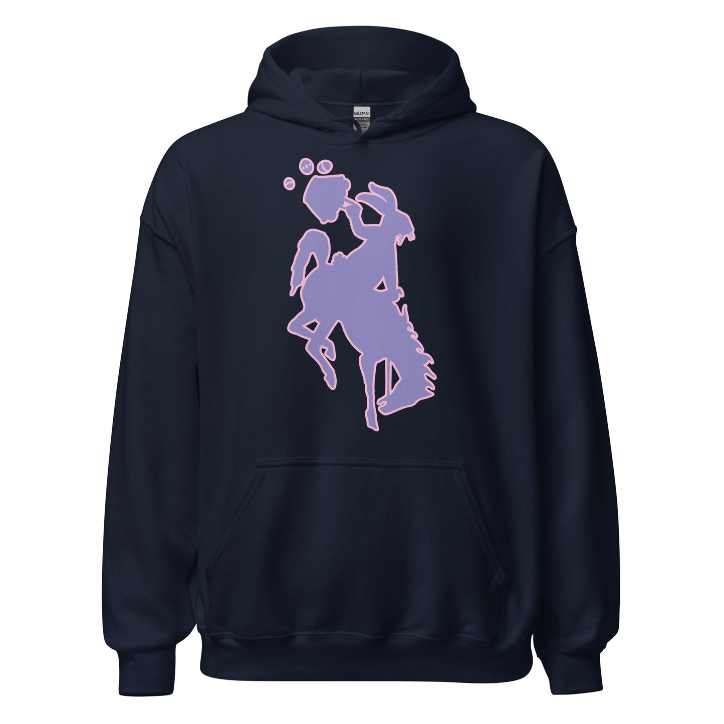 Bucking Horse & Easter Bunny Hoodie