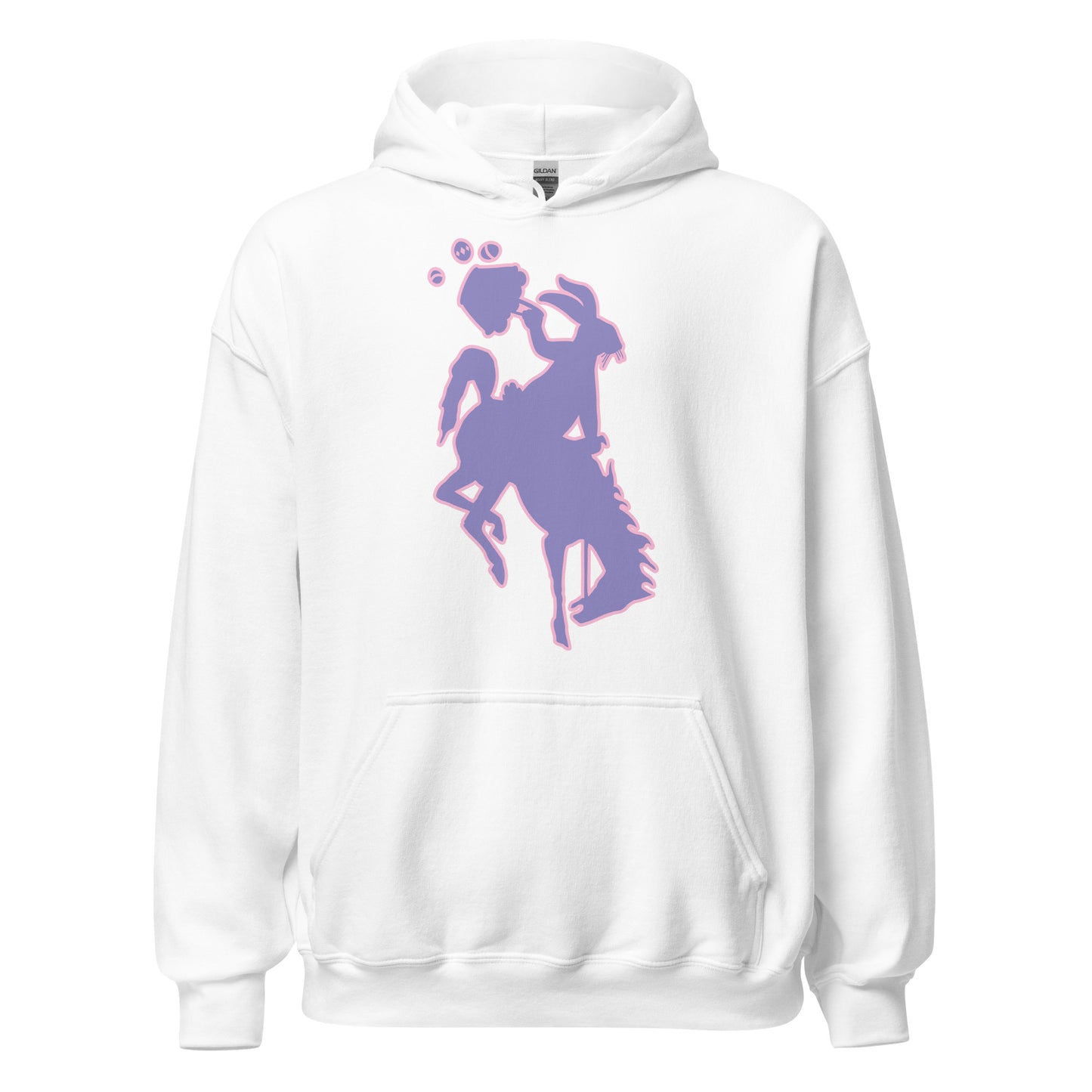 Bucking Horse & Easter Bunny Hoodie