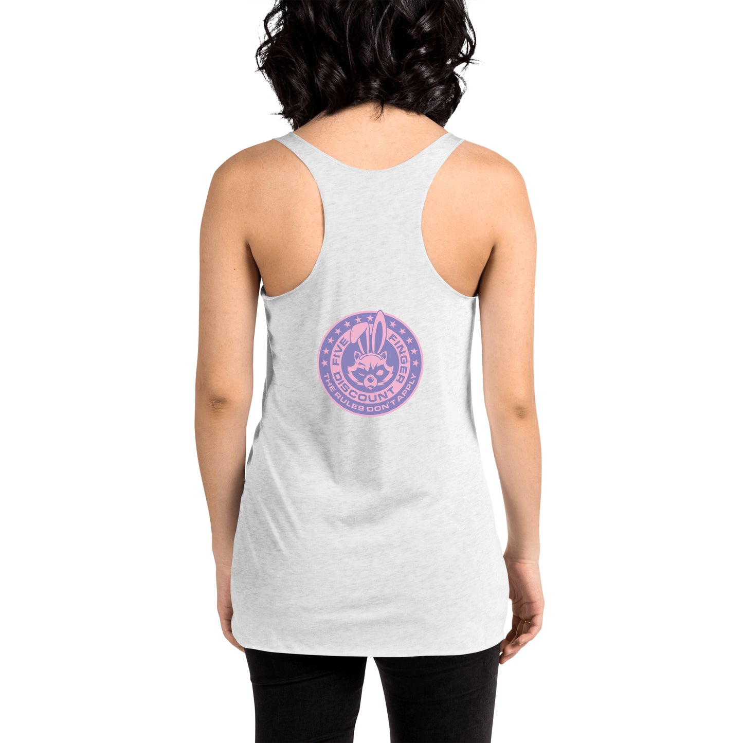 Bucking Horse & Easter Bunny Women's Racerback Tank