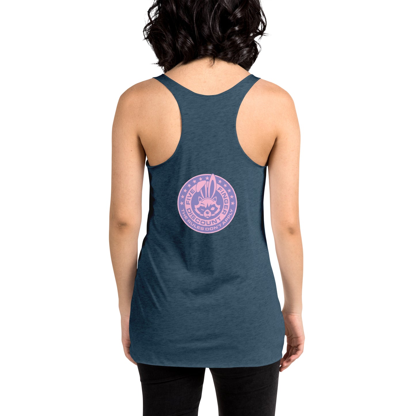 Bucking Horse & Easter Bunny Women's Racerback Tank