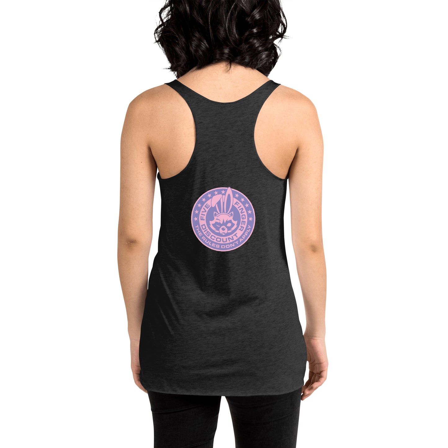 Bucking Horse & Easter Bunny Women's Racerback Tank