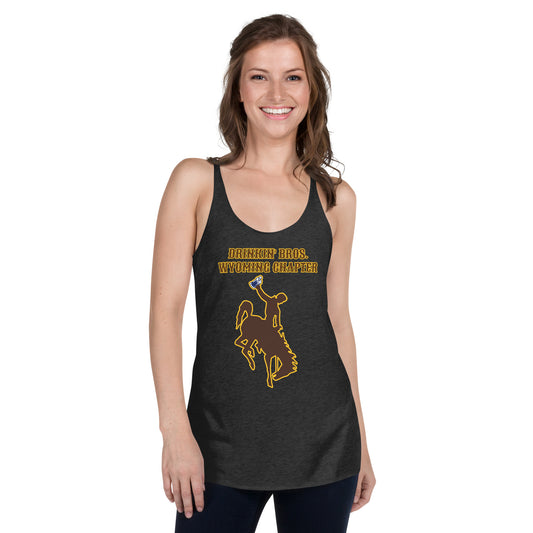 Drinkin' Bros. Wyoming Chapter Women's Racerback Tank
