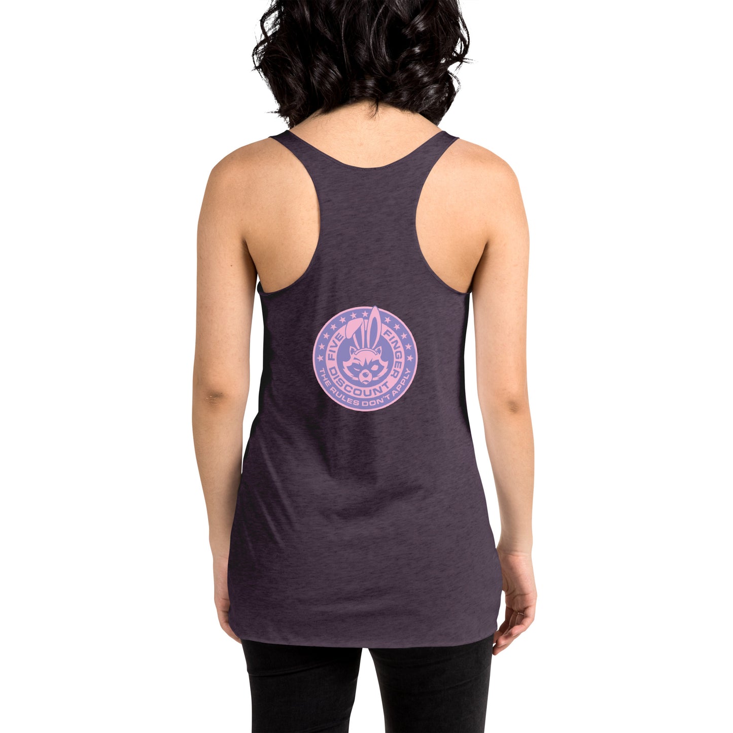 Bucking Horse & Easter Bunny Women's Racerback Tank