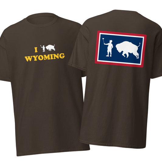 I Got Gored In Wyoming Selfie Stick T-Shirt