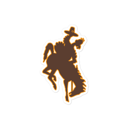 Bucking Horse & Turkey Sticker