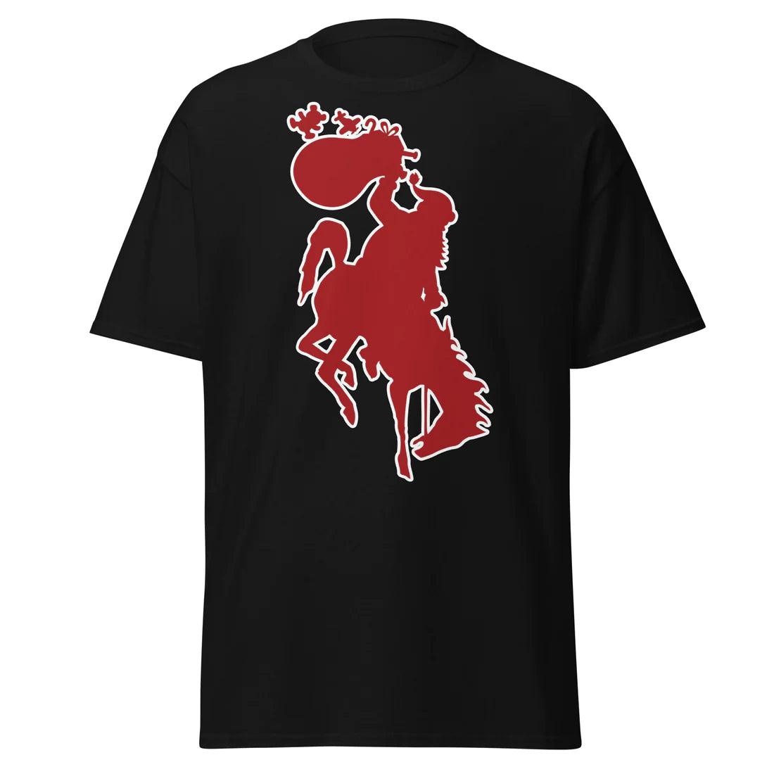 Bucking Horse & Santa Tee