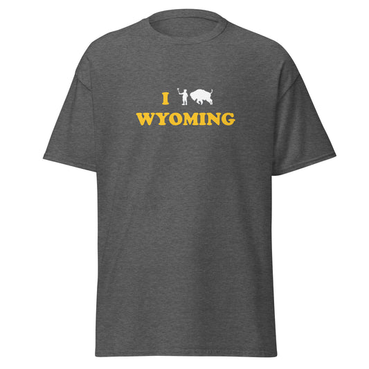 I Got Gored In Wyoming Selfie Stick T-Shirt