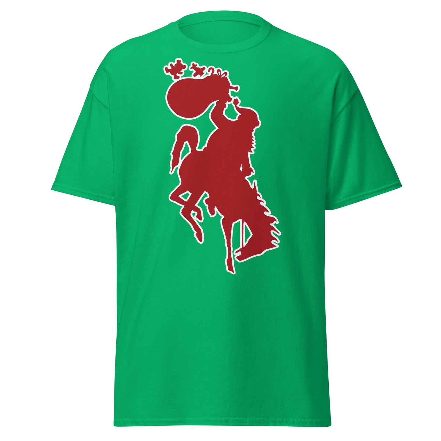 Bucking Horse & Santa Tee