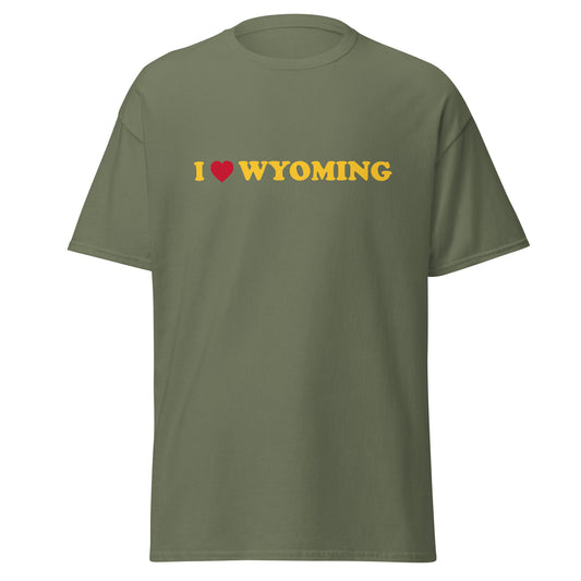 I Love Wyoming T-Shirt