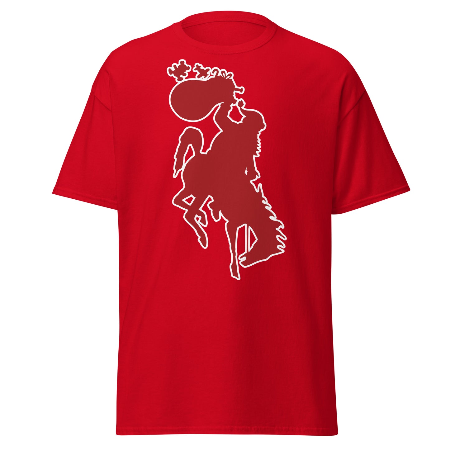 Bucking Horse & Santa Tee