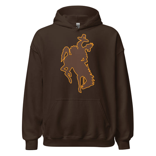 Bucking Horse and Turkey Hoodie