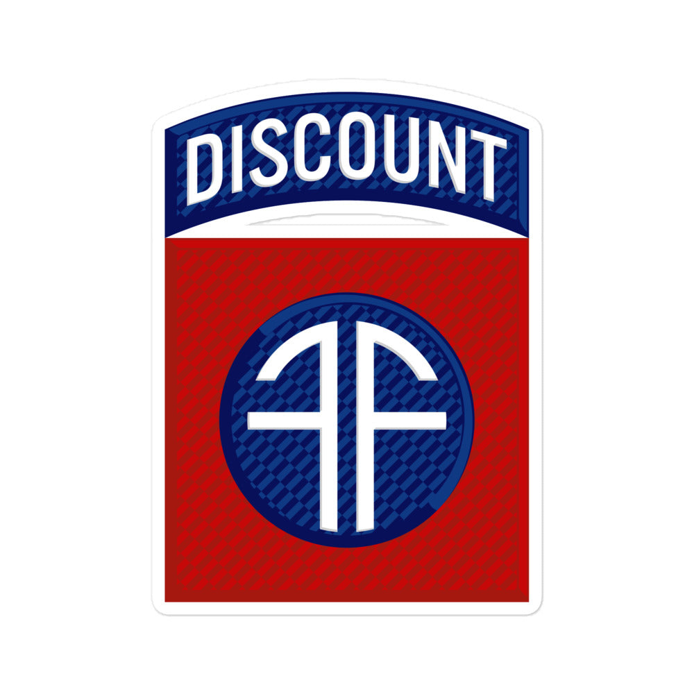 82nd Airborne Patch Sticker