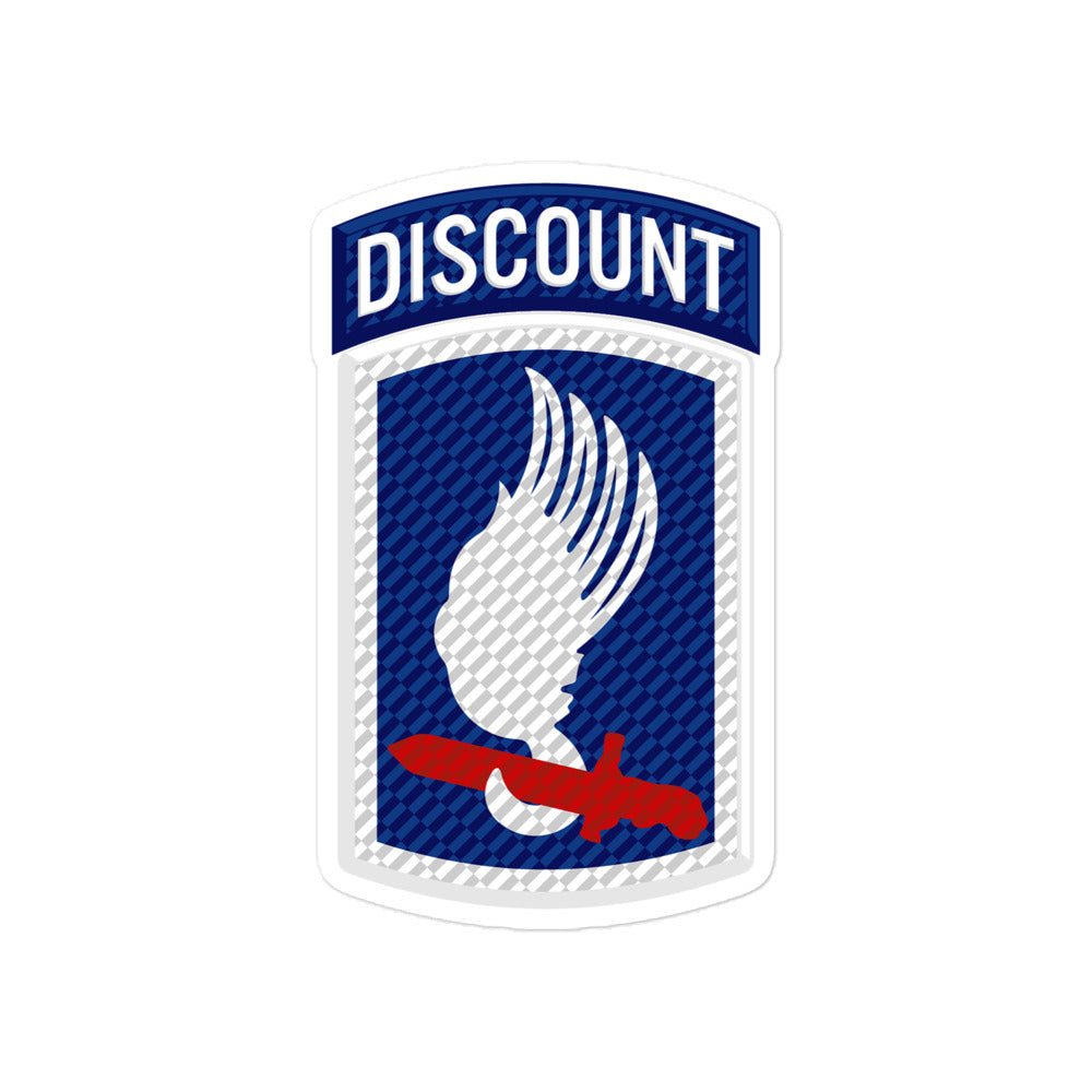 173rd Airborne Patch Sticker