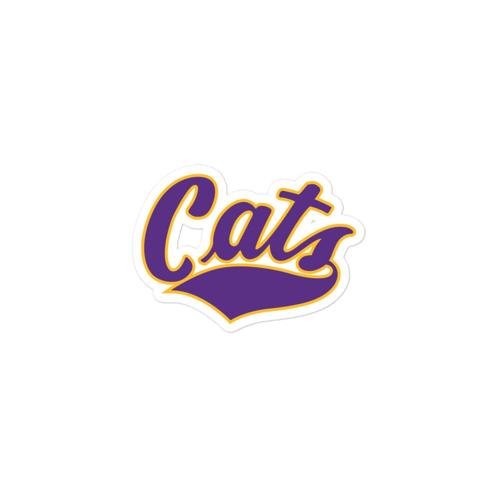 Cats Logo Purple & Gold